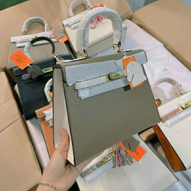 Túi xách H. M kellyy nhiều màu size 19 22 25