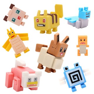 Đồ Chơi Thú Pokemon Mô Phỏng Minecraft