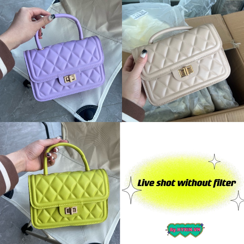 Túi Xách Đeo Chéo Đính Đá Thời Trang Cho Nữ