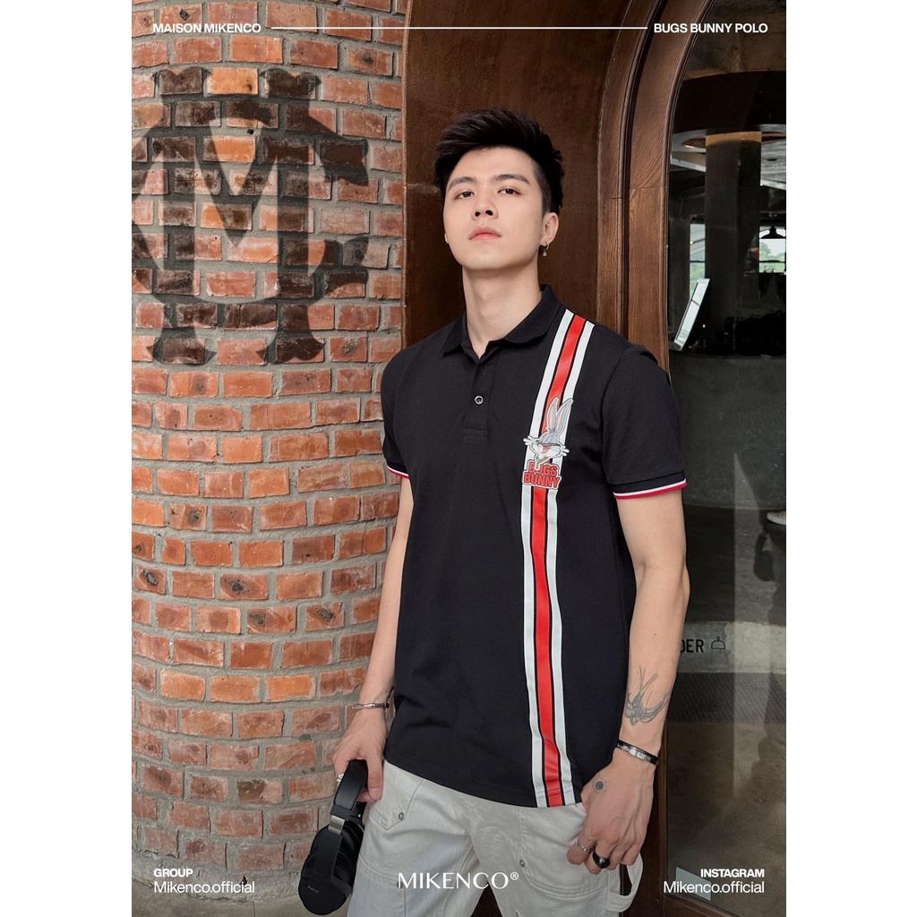 Áo POLO MIKENCO BUGS BUNNY