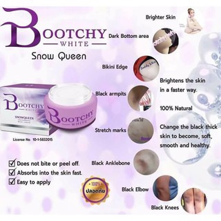 Kem tẩy thâm đen nách, mông, rạn da Bootchy White Thái Lan