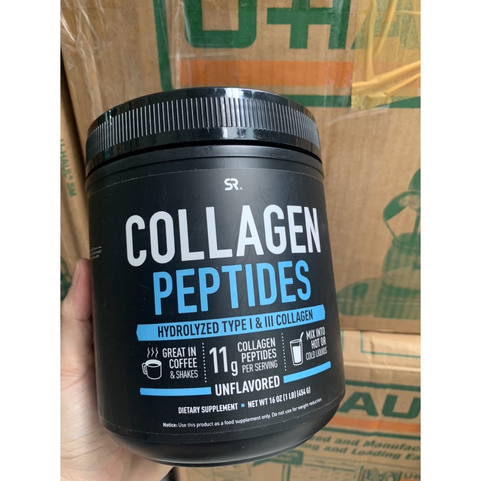 Bột uống Collagen thủy phân SR Collagen Peptides