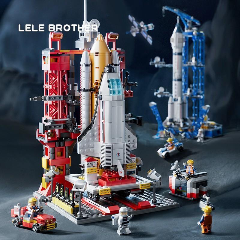 Đồ chơi Lắp ráp xếp hình Mô hình 8863 8866 tàu vũ trụ tên lửa không gian Spacecraft Space rocket