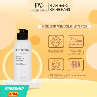Bột rửa mặt làm sạch incellderm active clean-up powder 90g.
