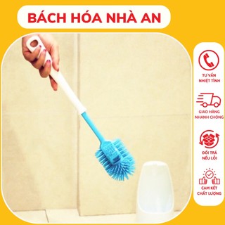 Bộ chổi cọ toilet kèm giá đỡ lock lock