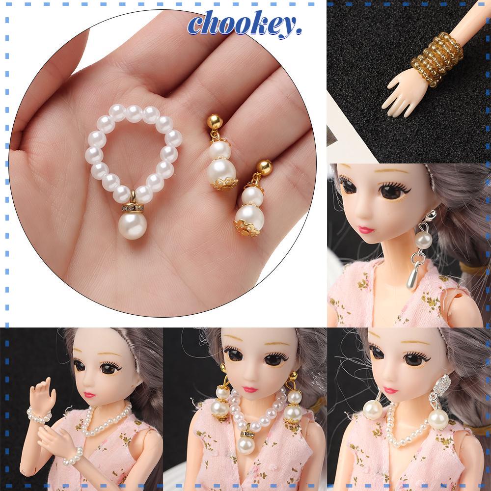 Khuyên Tai Hợp Kim Thời Trang Cho Búp Bê Tỉ Lệ 1 / 6