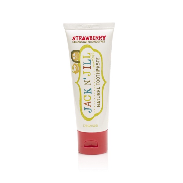Kem đánh răng hữu cơ cho bé Jack N Jill Natural Strawberry Toothpaste 50g