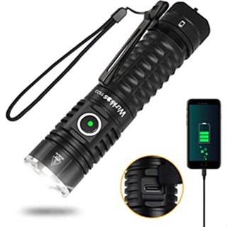 Wurkkos TS22 USB C Sạc 21700 LED XHP70D HICRI Mạnh Mẽ 4500LM Đèn Pin