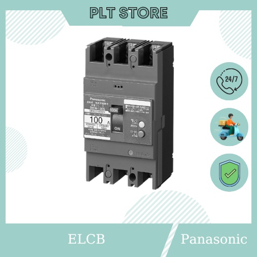 ELCB , CB bảo vệ quá tải, ngắn mạch & chống rò 50A-100A, 2.5kA-25kA, 30mA Panasonic BKW2503Y, BKW2603SKY, BKW21003KY