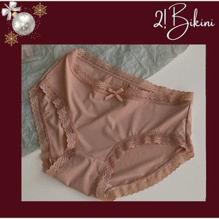 Set 3 Quần lót su lụa băng thoáng mát, hàng cao cấp đóng túi zip cúc bấm tiện lợi 2!Bikini
