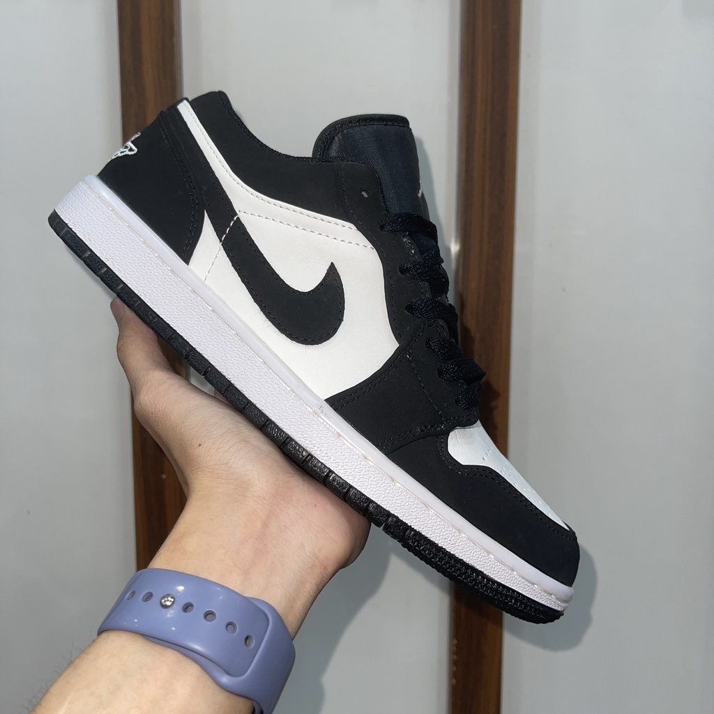 Giày jd1 thể thao nam nữ Jordan Low panda , Giày Jordan Cổ Thấp Panda full box bill