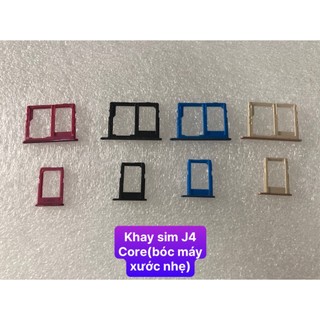 Khay sim samsung J4 Core/j410,(Bóc máy xước nhẹ)