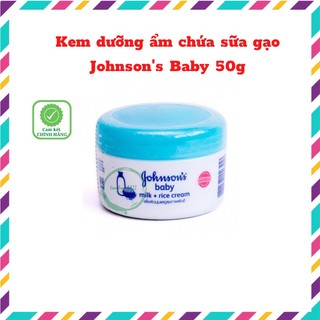 Kem dưỡng da Johnson's Baby Cream nuôi dưỡng, chăm sóc da 50g