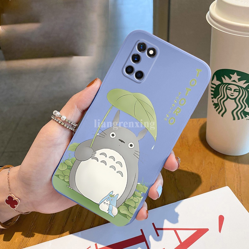 Ốp lưng OPPO A92 OPPO A52 Ốp Điện Thoại Silicon Mềm Dẻo Hình Động Vật Hoạt Hình Cho OPPO A92 A52 A52 A92 viền vuông cute ZBLM01