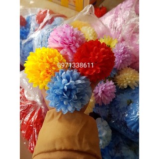 sỉ hoa lụa trang trí loại 1