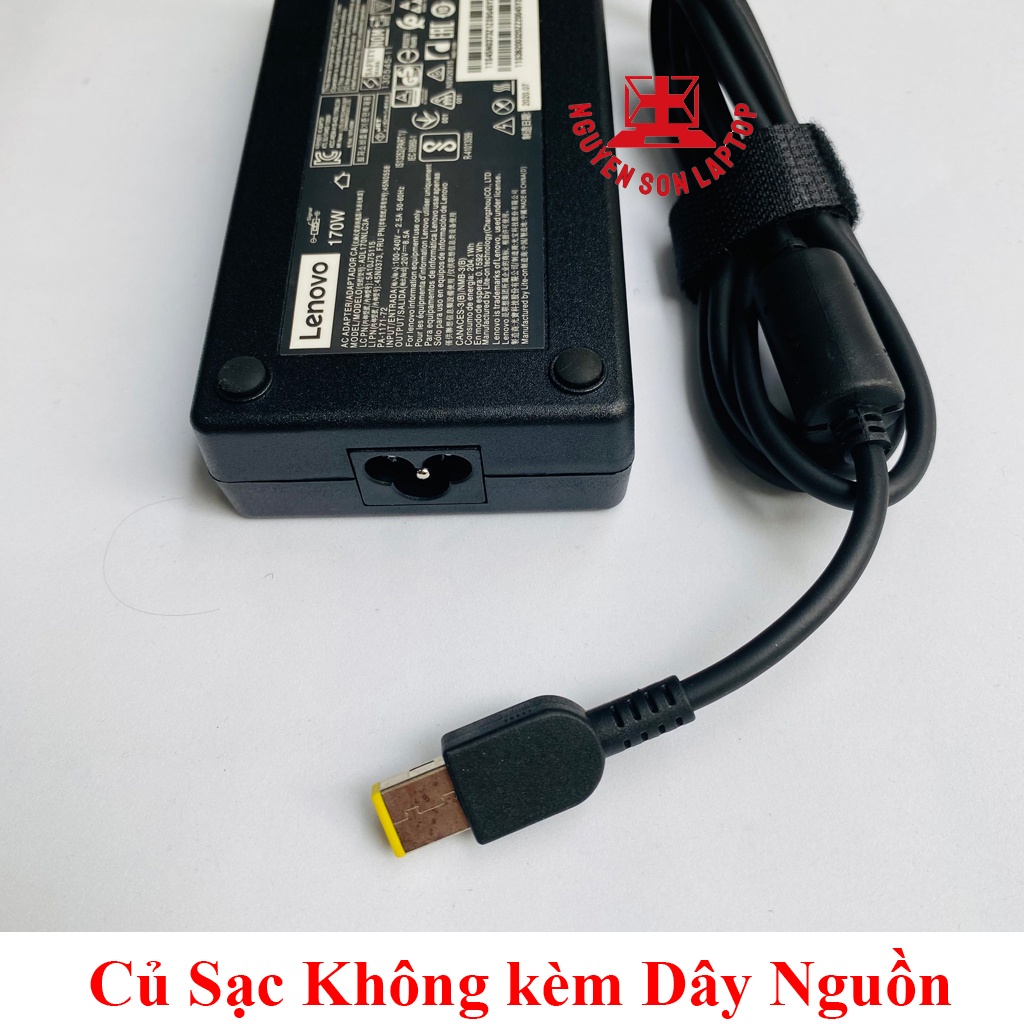 💥 Sạc Laptop Lenovo 20V - 8.5A 170W chân USB vuông Lenovo Gaming Legion 5 ThinkPad W540 W541 P50 P70 Ideapad L340 Y72