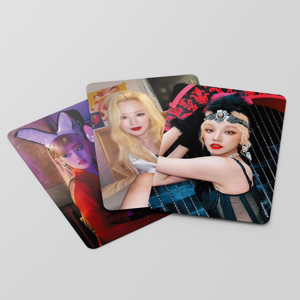 G-IDLE Album I Love NUDE Photocard I-DLE I NEVER DIE & 《Just Me I-DLE》Minnie Lomo Card