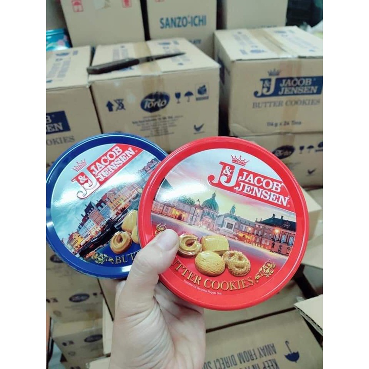 Bánh Jacob Jensen nhập khẩu Malaysia 114g - SIÊU RẺ - đóng quà Tết đẳng cấp