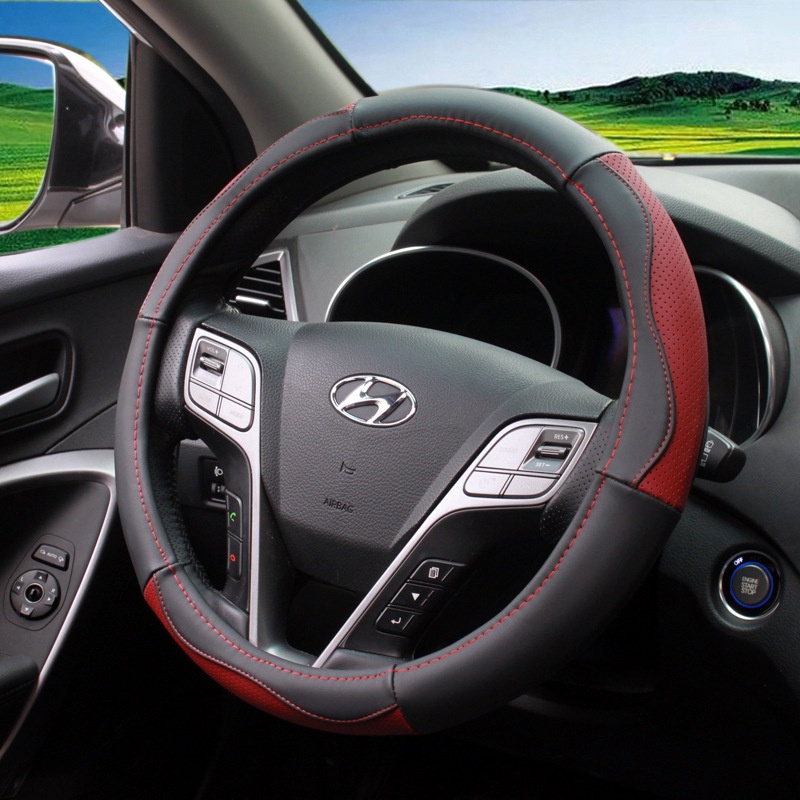 Bọc vô lăng da thật thoáng khí không gây mùi dành cho các dòng xe từ 4 đến 16 chỗ