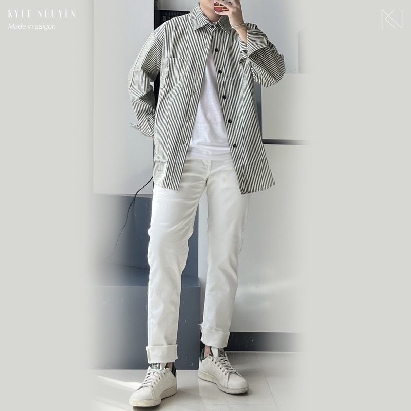 QUẦN SKINNY JEANS TRẮNG- SKINNY JEANS'S KN