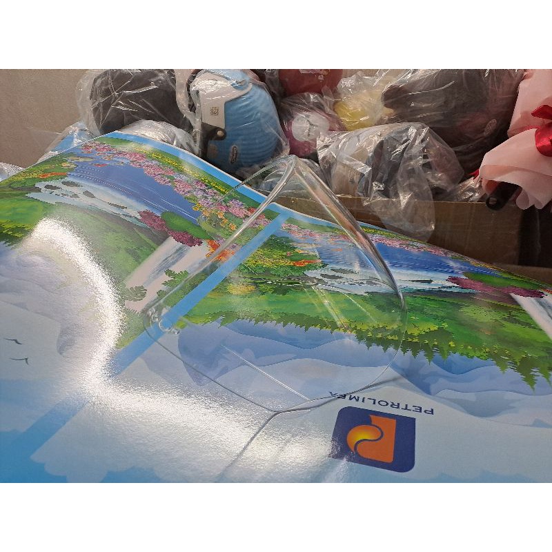 Kính thay thế mũ bảo hiểm nghành công an - kính thay thế mũ bảo hiểm hckt