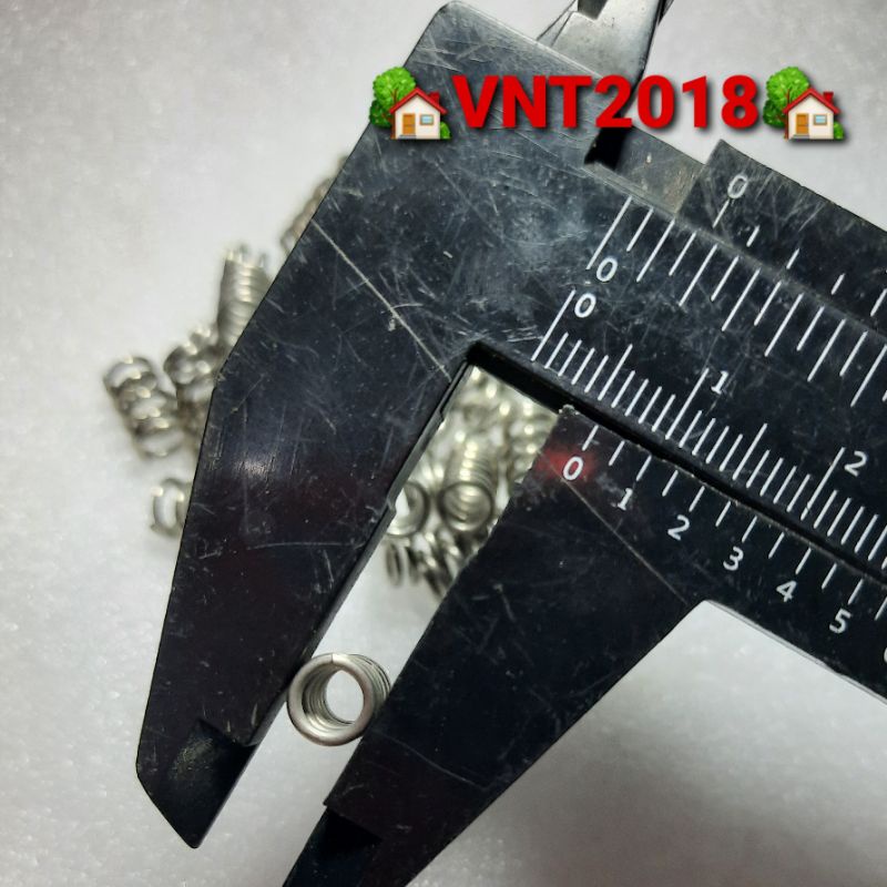Lò xo nén inox304 phi 6mm sợi 1mm
