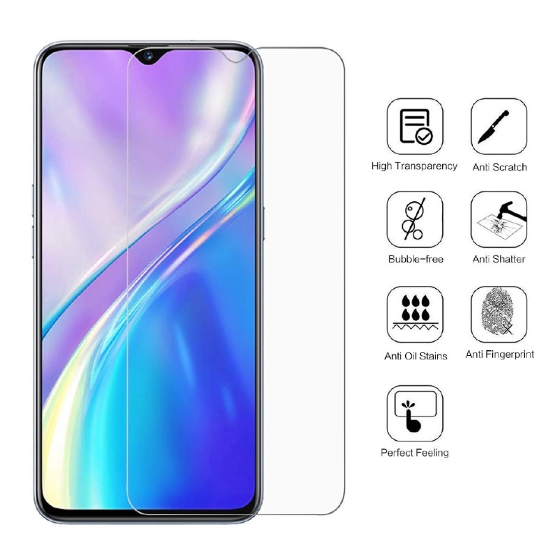 Kính cường lực dành điện thoại cho Realme 11 11X 10 9 8 7 6 5 3 Pro 9i 8i 7i 6i 5i 5s Q Plus Pro+ 4G 5G 2022 2023