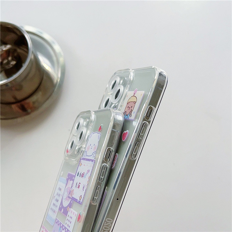 Ốp Điện Thoại Mềm Trong Suốt Hình Dễ Thương Cho Redmi A1 4G 10A 10C 10 9 9A 9i 9C Note 11 11s 10 9 9S Pro 4G 12 13 Pro Max 2022