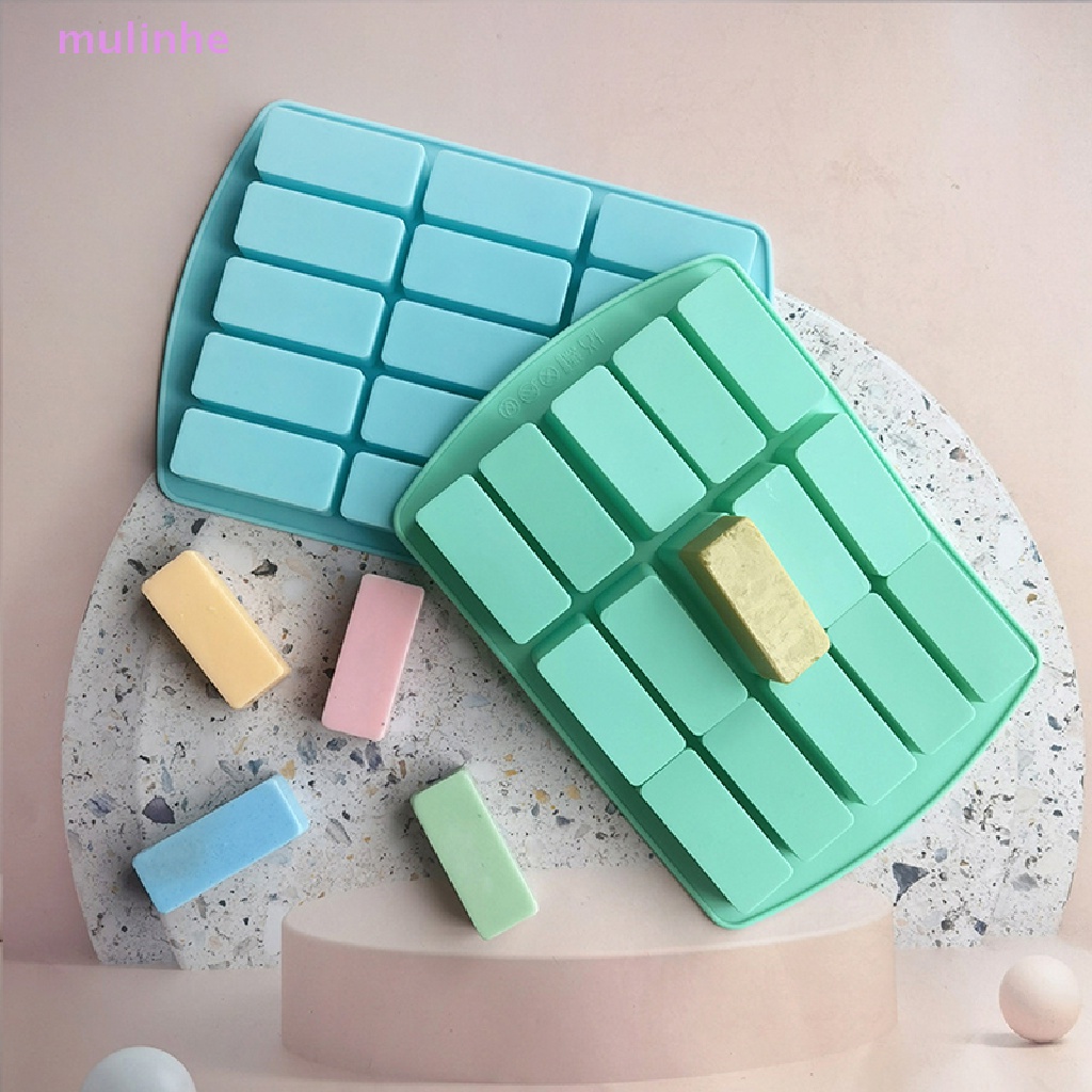 Khuôn Silicone 15 Ngăn Hình Vuông Làm Kẹo / Chocolate