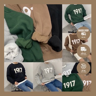 Áo sweatshirt nỉ dài tay lót bông 105 - 1917 rhodishop