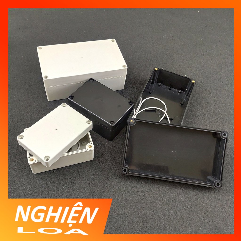 Hộp nhựa chống nước chế loa cực dễ - 100x68x50mm - 158x90x60mm