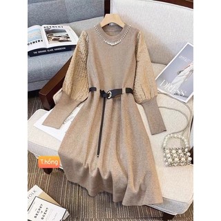 Váy len mongtoghi cao cấp kèm đai