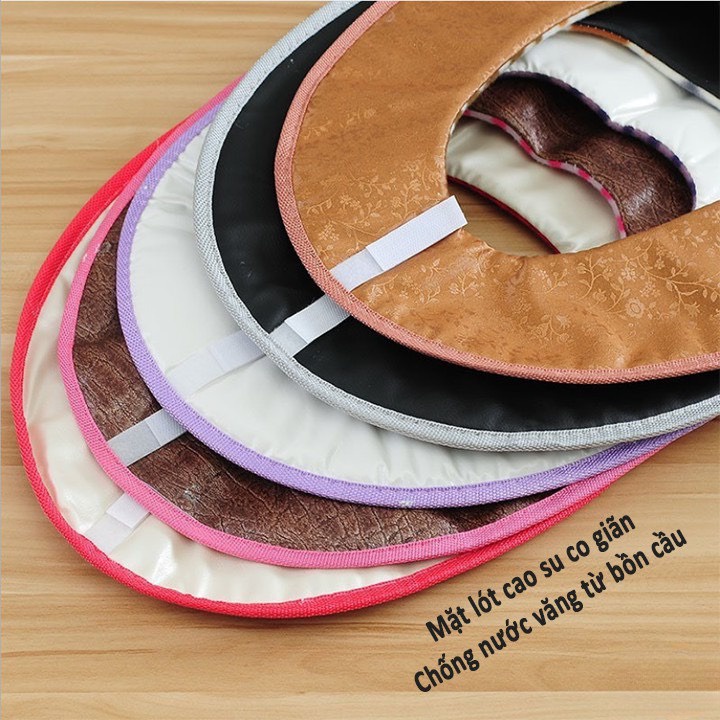 Miếng Lót Bồn Cầu Siêu Ấm, siêu êm, siêu đẹp mắt