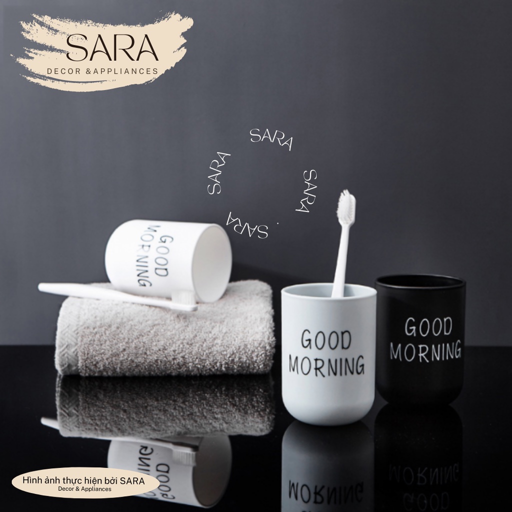 Ly uống nước ly đánh răng đựng bàn chải