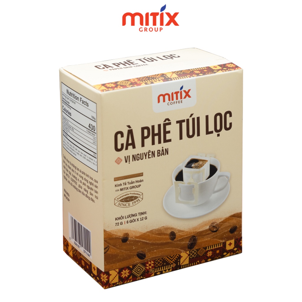 Cà phê túi lọc MITIX  loại 72gr/ hộp