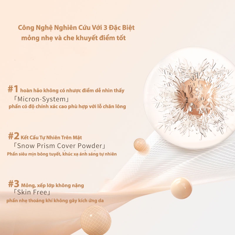 Kem che khuyết điểm Chioture che phủ đốm đen mụn trứng cá, quầng thâm và làm sáng da