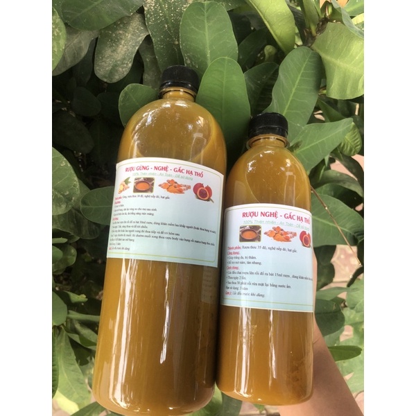 Cốt gừng nghệ gấc cho body