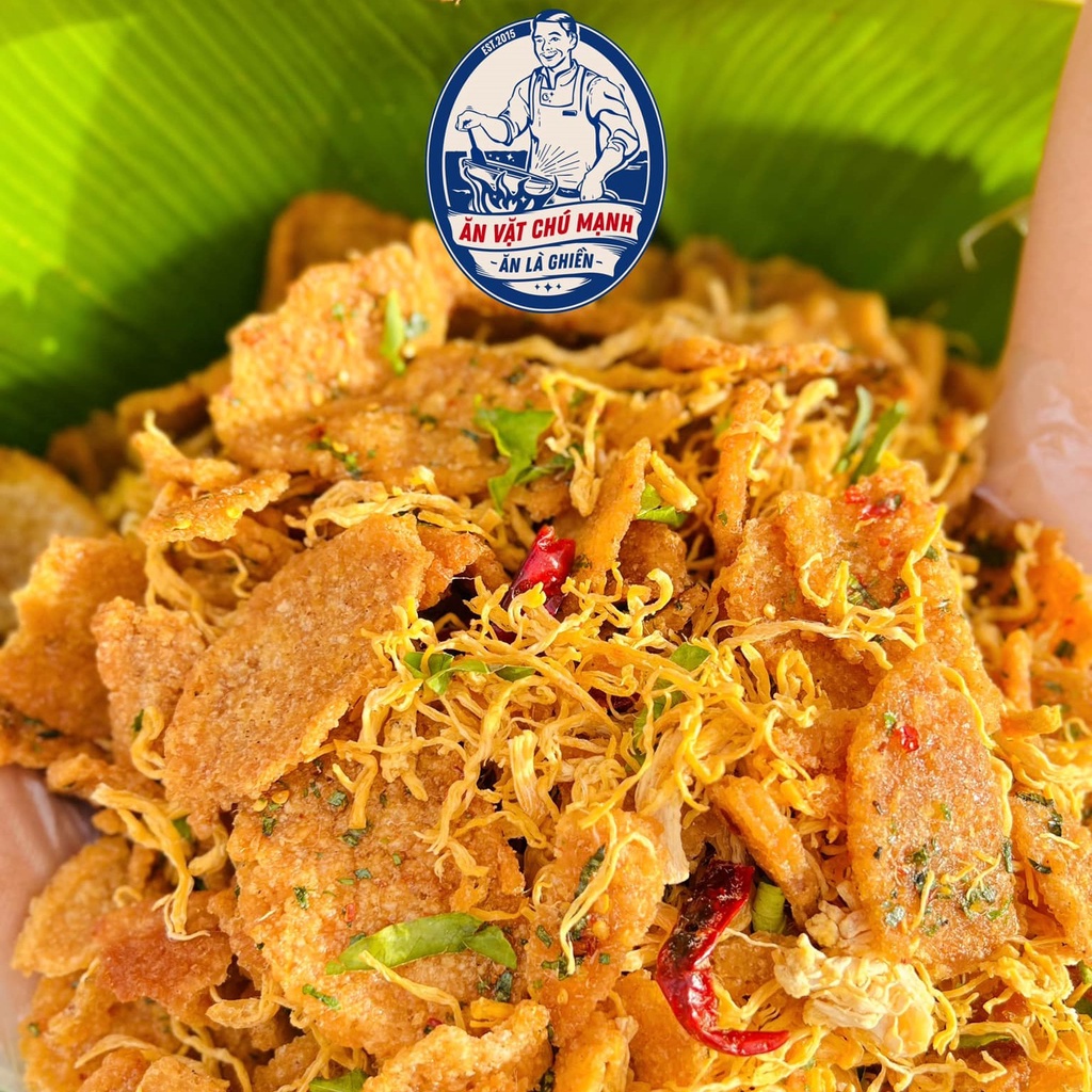 Cơm Cháy Mắm Khô Gà