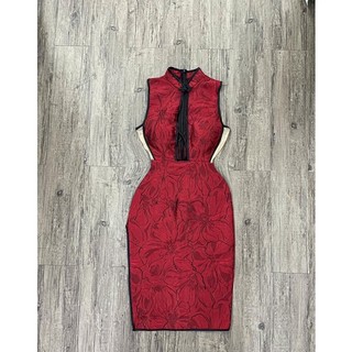 (Hết hàng)Sườn xám gấm cổ tàu ❤️