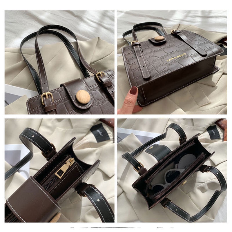 AlphaZ Túi đeo dưới cánh tay Phong Cách Hong Kong Cổ Điển Hợp Thời Trang Cho Nữ