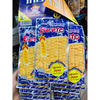 Snack mực tẩm gia vị cay Bento Thái Lan gói 6g