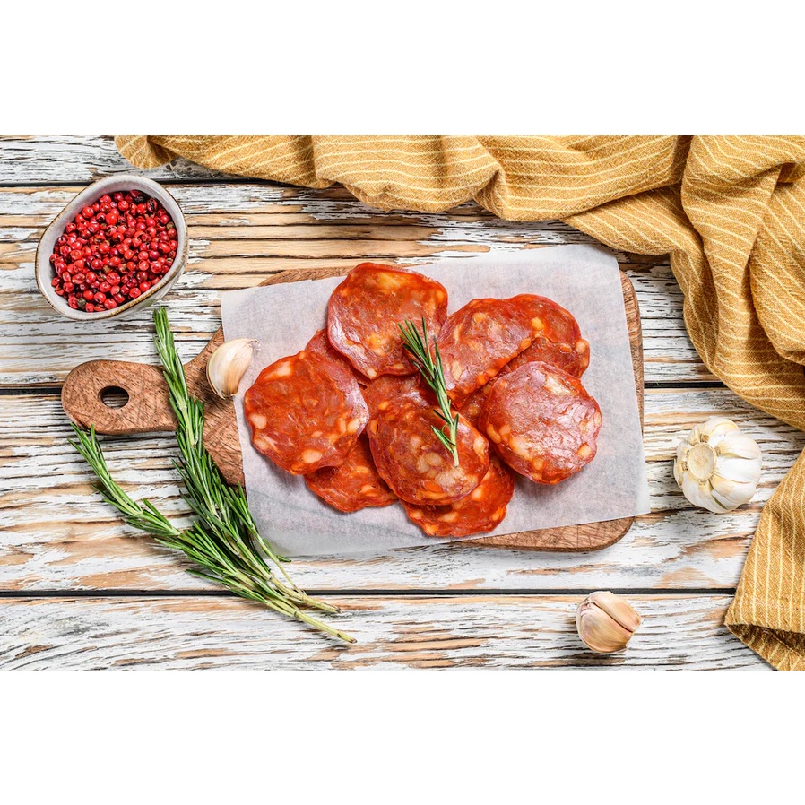 Xúc xích heo muối Chorizo Iberico Zaino
