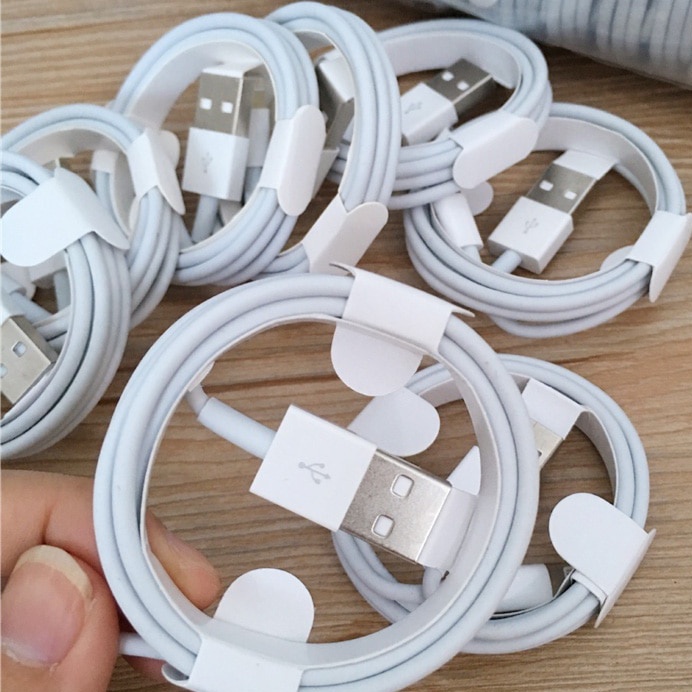 Dây Cáp Sạc / Truyền Dữ Liệu TPE Dài 1M Cho iPhone XS Max X XR SE 5S 5C 5 12 Pro iPad 6S 6 7 8 Plus 11 12 13 14 Pro