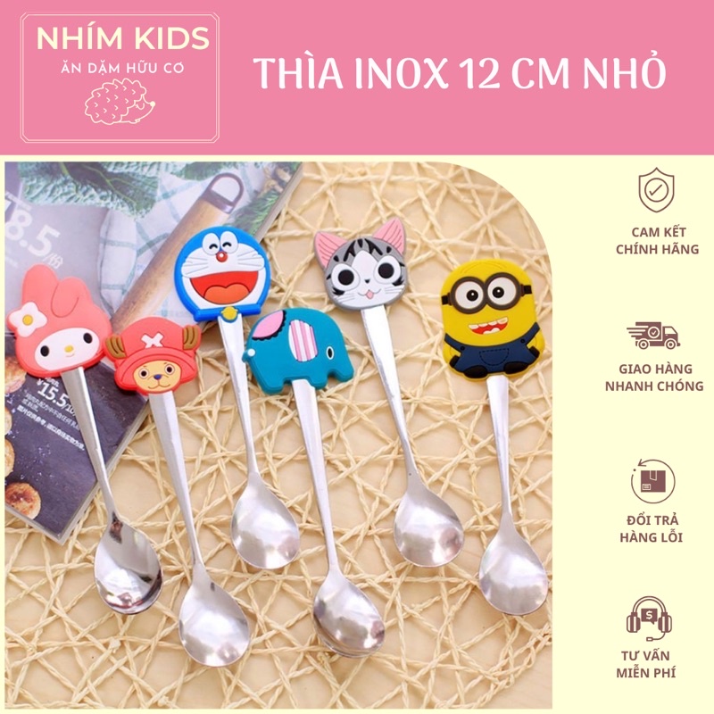 Thìa inox nhỏ 12cm