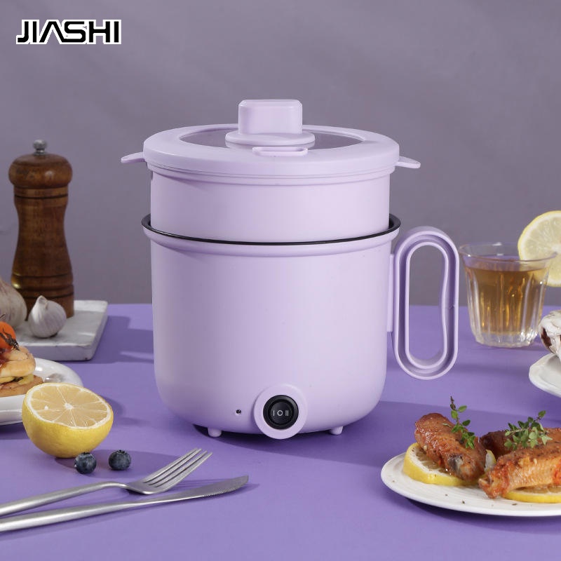 JIASHI Nồi Hấp Điện Đa Năng Chống Dính Cho Học Sinh Nồi cơm điện gia dụng đa năng nồi cơm điện nhỏ nhà bếp nồi hấp điện