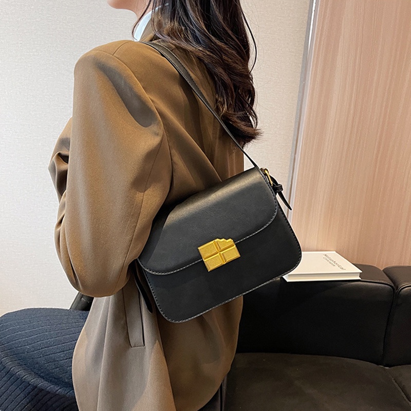 Túi Đeo Chéo Hình Vuông Nhỏ Đơn Giản Dễ Phối Đồ Thời Trang Cho Nữ