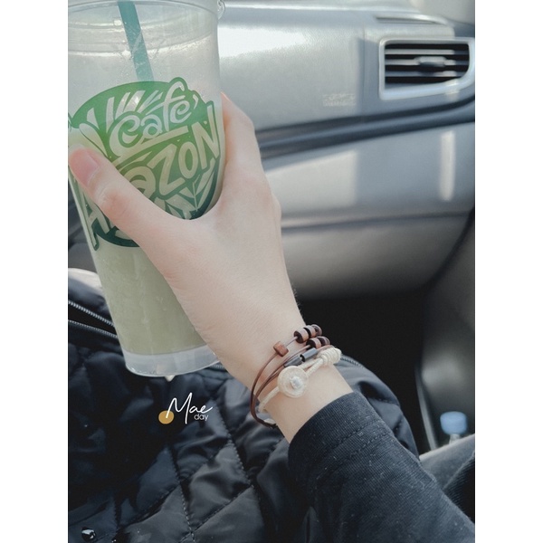Vòng tay Kado - Vòng tay mix hạt gỗ li ti vintage