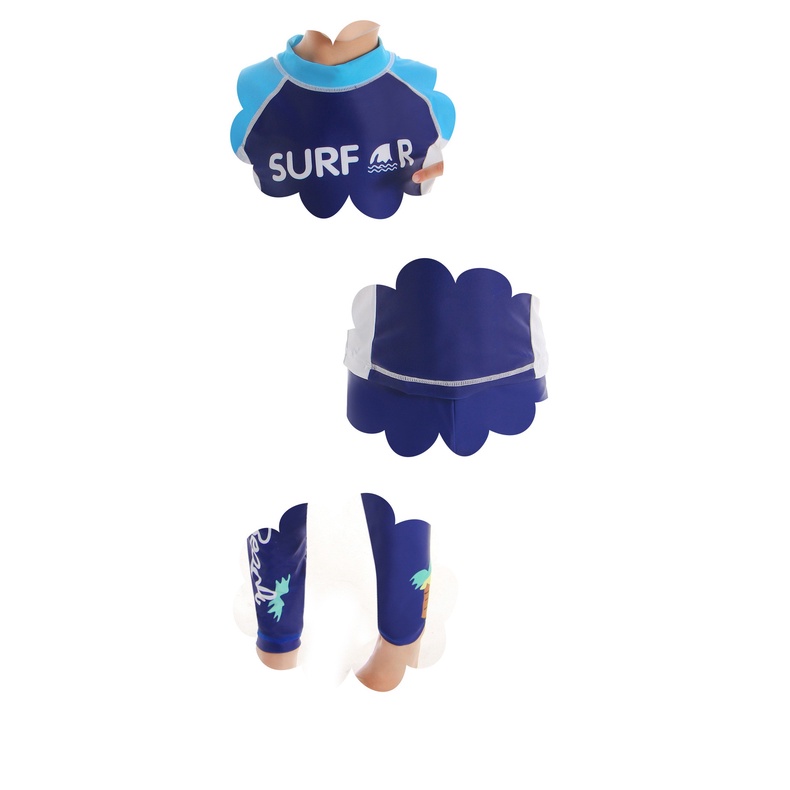 Đồ bơi cho bé gái, bé trai tay dài quần dài chống nắng cao cấp BG44