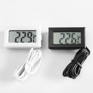 Tủ lạnh / Bể cá Màn hình LCD mini Nhiệt kế kỹ thuật số Máy đo độ ẩm