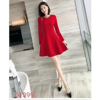 Đầm xòe đỏ D1399